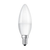 Osram BASE LED fényforrás E14 5W gyertya 2700K átlátszó műanyag (3db) (4052899955509) (osram4052899955509) - LED-es égők