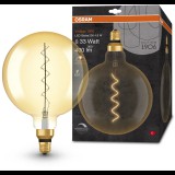 OSRAM Dimmelhető LED izzó, aranyszínű, VINTAGE, E27, 4,8 W, GLOBE, meleg fehér (4058075761698)