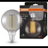 OSRAM Dimmelhető LED izzó, füstös, E27, 11 W, VINTAGE, meleg fehér (4058075761391)