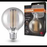 OSRAM Dimmelhető LED izzó, VINTAGE, E27, 11 W, GLOBE, meleg fehér (4099854090783)