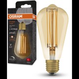 OSRAM Dimmelhető LED izzó, VINTAGE, E27, 5,8 W, EDISON, meleg fehér (4099854091063)