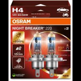 OSRAM H4 Night Breaker 220, +220%, Duo Box (64193NB220-2HB)