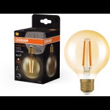 OSRAM LED izzó, gömb, aranyszínű, E27, VINTAGE, 7,2 W, meleg fehér (4099854137860)