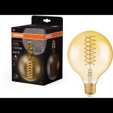 OSRAM LED izzó, gömb, aranyszínű, E27, VINTAGE, 8,4 W, meleg fehér (4099854137884)
