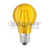 OSRAM LED STAR DECOR fényforrás, filament, 2W, E27, 235Lm, sárga