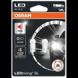 OSRAM LEDriving SL W5W piros 12V, 2 db a csomagban (2825DRP-2BL)