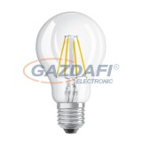 OSRAM Parathom A60 LED fényforrás, filament, E27, 4W, 470Lm, 240V, 2700K, 827, dimmelhető, víztiszta búra