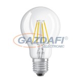 OSRAM Parathom A60 LED fényforrás, filament, E27, 7W, 806Lm, 240V, 2200-2700K, 827, dimmelhető, víztiszta búra