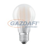 OSRAM Parathom A60 LED fényforrás, filament, E27, 7W, 806Lm, 240V, 2700K, 827, opál búra