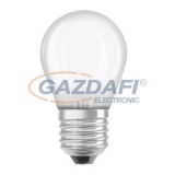 OSRAM Parathom Advanced LED fényforrás, filament, kisgömb, dimmelhető, E27, 4.5W, 2700K, 470Lm