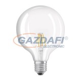 OSRAM Parathom LED globe nagygömb fényforrás, filament, 6W, E27, G125, 2700K, 806Lm, 827, átlátszó búra