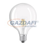 OSRAM Parathom LED globe nagygömb fényforrás, filament, 7W, E27, G125, 2200-2700K, 806Lm, 827, dimmelhető, átlátszó búra