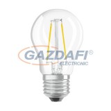 OSRAM Parathom LED kisgömb fényforrás, filament, E27, 1.6W, 136Lm, 240V, 2700K, 827, átlátszó búra