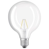 OSRAM Retrofit Globe 125 átlátszó 230V E27 LED EQ25 2700K