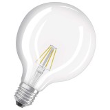 OSRAM Retrofit Globe 125 átlátszó 230V E27 LED EQ40 2700K
