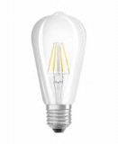 Osram STAR Edison LED fényforrás E27 7W meleg fehér filament (4052899972353)