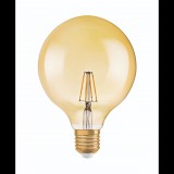 Osram Vintage 1906 LED fényforrás Nagygömb E27 7.5W filament arany meleg fehér (4058075808997) (4058075808997)