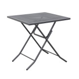 Összecsukható asztal, 24888T, fém, 4 fő, 70 x 70 x 70,5 cm