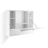 Összecsukható Fali Íróasztal InnovaGoods, Fehér, 60 x 50 x 50 cm