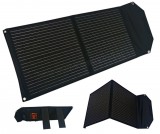 Összecsukható hordozható napelem, napelemes telefontöltő 18V USB 5V 50Watt Pro Solar M050182