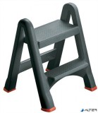 Összecsukható létra, 2 lépcsőfokos, műanyag, CURVER
