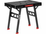 Összecsukható műanyag munkaasztal 850x610x787 mm, max 650kg
