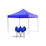 Összecsukható rendezvénysátor, 3 × 3 m, kék