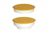 Összenyomható tál, műanyag 0,9 liter sárga (1602)