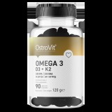 OstroVit Omega 3 D3+K2 (90 kap.)