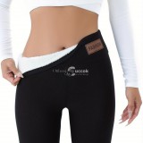 Őszi és téli testhez simuló meleg és kényelmes cicanadrág