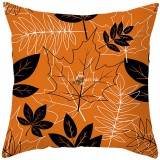 Őszi mintás dekoratív párnahuzat lakberendezéshez