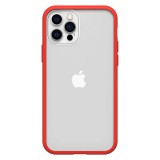 OtterBox React Series iPhone 12/12 Pro tok átlátszó-piros (77-80160) (77-80160) - Telefontok