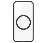 OTTERBOX REACT szilikon telefonvédő (erős ütésállóság, légpárnás sarok, MagSafe) FEKETE Samsung Galaxy S25 Plus (SM-S936)