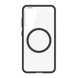 Otterbox Samsung Galaxy S25 Plus (SM-S936) react szilikon telefonvédő (erős ütésálló, légpárnás sarok, magsafe) fekete