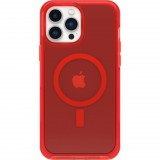OtterBox Symmetry Series+ Clear Antimicrobial iPhone 13 Pro Max/12 Pro Max tok piros (77-84799) (77-84799) - Telefontok