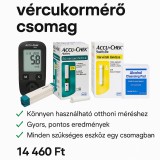 Otthoni vércukormérő csomag