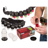 Out of the blue Felcsatolható öv felespoharakkal (színes)