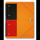 Oxford - papírnictví OXFORD International Meetingbook A4+, 80 lap, vonalas (100104296)