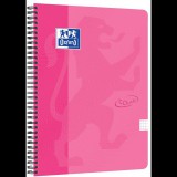 Oxford - papírnictví OXFORD Nordic Touch A4+, kockás, rózsaszín - 70 lap (400118802)