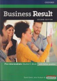 Oxford University Press Business Result Pre-Intermediate Student's Book with Online Practice Second Edition