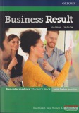Oxford University Press Business Result Pre-Intermediate Student&#039;s Book with Online Practice Second Edition