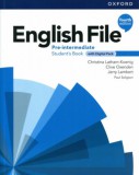 Oxford University Press Christina Latham-Koenig, Clive Oxenden, Lambert, Jerry, Seligson: English File 4E Pre-intermediate Student's Book + Digital Pack - könyv