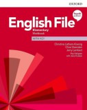 Oxford University Press Christina Latham-Koenig, Lambert, Jerry, Clive Oxenden: English File 4E Elementary Workbook with Key - könyv