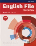 Oxford University Press English File Elementary Workbook with key - fifth edition
