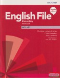 Oxford University Press English File Elementary Workbook with key fourth edition