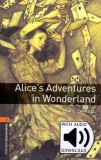 Oxford University Press Lewis Carroll: Alice's Adventures in Wonderland - Oxford Bookworms Library 2 - MP3 pack - könyv