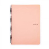 Oxybag Pastelini Apricot A4 60 lapos vonalas spirálfüzet
