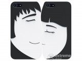 OZAKI Lover+Forever iPhone 5/5S páros tok szett, fekete/fehér