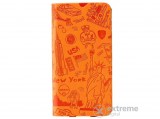 OZAKI O!coat Travel IPhone 6 Plus bőr tok, New York