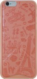 Ozaki OC596PR Travel Paris iPhone 6+/6S+ Védőtok - Rózsaszín
